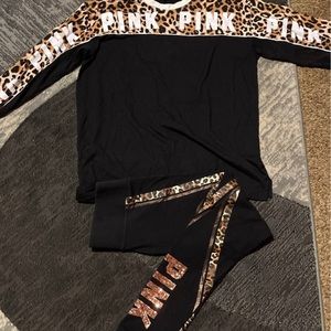 Vs pink Rare outfit medium cheetah